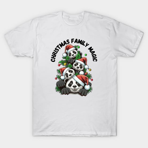 Christmas Family Magic T-Shirt by Project Charlie